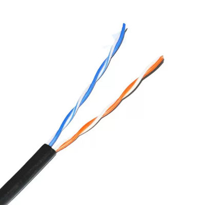 2 paren van 24AWG 1000ft de Externe Kabel van Cat5e, de Binnensnelheid van de Netwerkkabel Cat5e