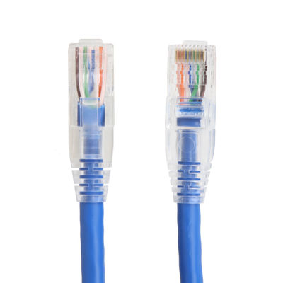 Het stabiele UPC van het het Flardkoord van Ethernet Cat6 Jasje van Hoge snelheidspvc LSZH