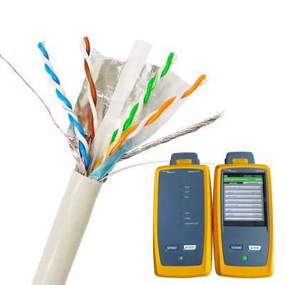 Indoor CCA Cat 6 FTP Ethernet Lan-kabels 4 paren 305 m lange hoge snelheid