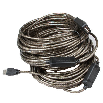 Duurzame Actieve de Repeaterkabel van pvc USB, 30M USB de Kabel van de Repeateruitbreiding