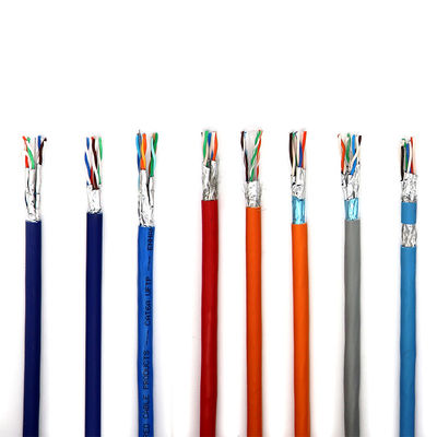 Praktisch Veelkleurig UTP Cat5e CCA, 0.95mm Koper Bekleed Aluminium Cat5e 8 Paren