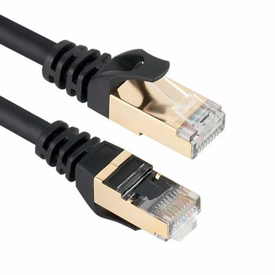 Duurzame 600MHZ-Kat 7 Ethernet-de Hoge snelheid Gigabit 10Gbps van de Flardkabel