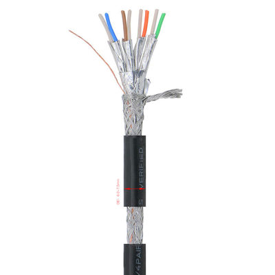 Duurzame 600MHZ-Kat 7 Ethernet-de Hoge snelheid Gigabit 10Gbps van de Flardkabel