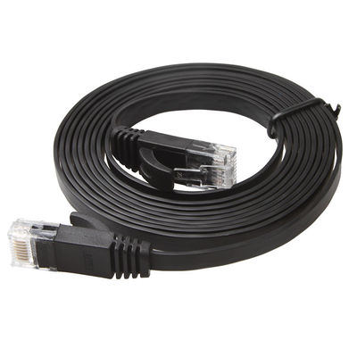 Stabiele Naakte de Kabel Vlakke, Uiterst dunne Kat 6 van Koperethernet met RJ45 8P8C