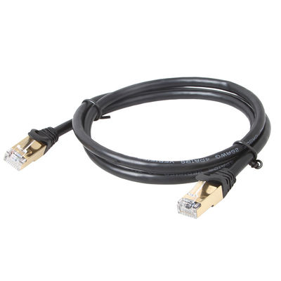 De Kabelkat 6, Zuivere het Koordrj45 Kat 6 van het computer1000mbps Flard van het Koper24awg Flard