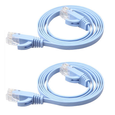 De vlakke van het het Flardkoord 1Gbps van Cat8 Cat7 Cat6 Stevige Hoge snelheid voor Computer