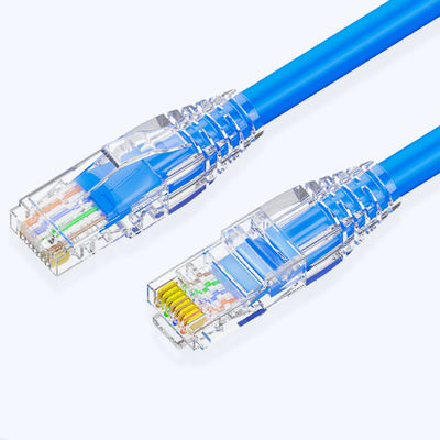 de Kabel Ethernet Cat6, de Blauwe Kabel van 100W PoE+ RJ45 van Cat6 Gigabit Ethernet