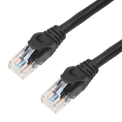 Zwarte Modulaire de Stopschakelaar van LSZH UTP Cat6a Lan Cable With CMG