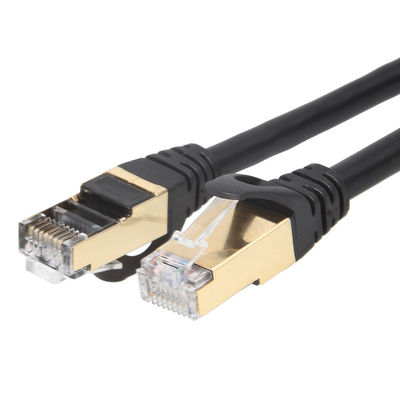 Stabiele Veelkleurige Kat 7 Ethernet-Koorddubbel Beschermd STP SSTP FTP RJ45