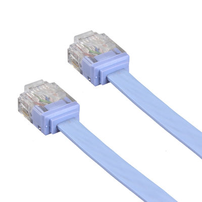 Vlakke de Kabelhdpe van RJ45 Ethernet Cat5e omdat voor Instrumentatie vastliep