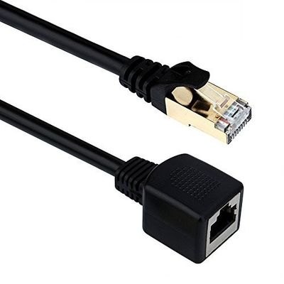 De Kabel van de het Koorduitbreiding van het Breakproofcat7 Flard met Mannetje aan Vrouwelijke Schakelaar