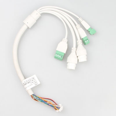 De zwarte Ethernet-Multifunctionele Stal van Cameralan cable RJ45+3.81