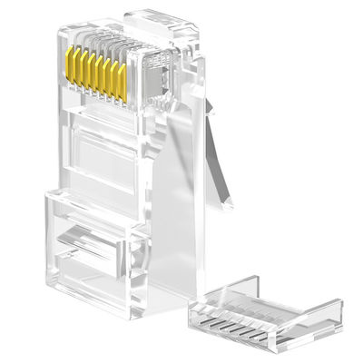 De duurzame Schakelaar van PC RJ45 Cat6, de 8P8C Beschermde Schakelaar van CAT6 UTP
