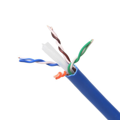Het stabiele UPC van het het Flardkoord van Ethernet Cat6 Jasje van Hoge snelheidspvc LSZH