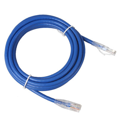 Het stabiele UPC van het het Flardkoord van Ethernet Cat6 Jasje van Hoge snelheidspvc LSZH