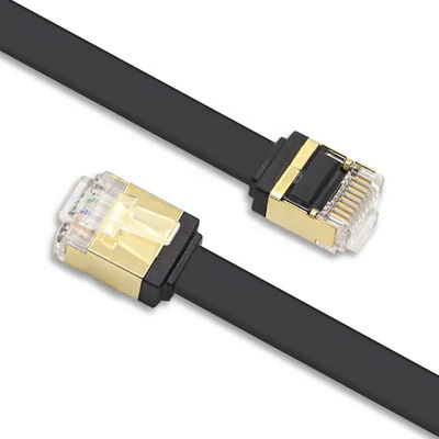 Uiterst dun van het het Flardkoord van RJ45 Cat7 Vlak het Netwerkcat5e CAT6 LSZH Jasje