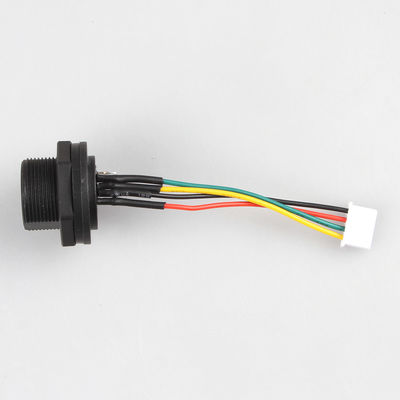 Waterdichte XH2.54 4P USB Front Cable Wire Harness Manufacturing 2.54mm Hoogte
