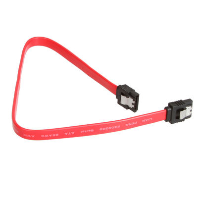 18 Duim SATA III de Kabel 6Gbps van de Draaduitrusting met Sluitenklink