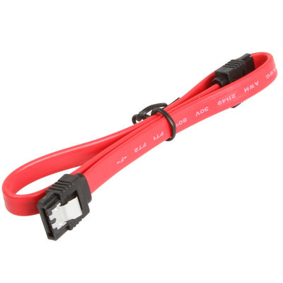18 Duim SATA III de Kabel 6Gbps van de Draaduitrusting met Sluitenklink
