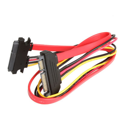 Stabiele Uitbreiding SATA 3 Kabel voor HDD, Mannetje aan Wijfje 7+15 Speld SATA 3,0 6gbps