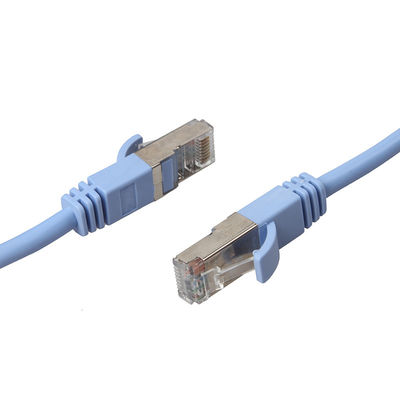 Beschermde van het het Flardkoord Cat6 van FTP Cat5e Lengte 0.2m 1m Praktische 2m