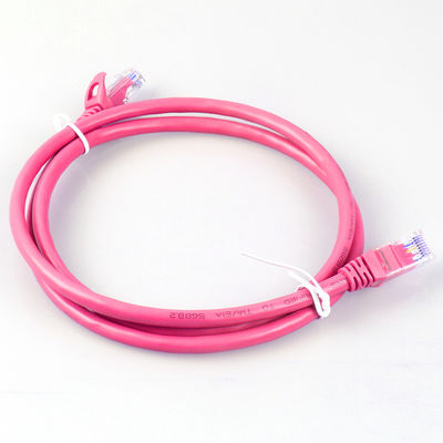 26AWG het Flardkoord van FTP UTP Cat6a 4 Multifunctionele Paar Rode Kleur