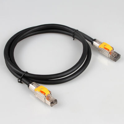 ODM de Rechte Kabel van het Hoekcat8 Flard met Modulaire de Stopschakelaar van Toolless