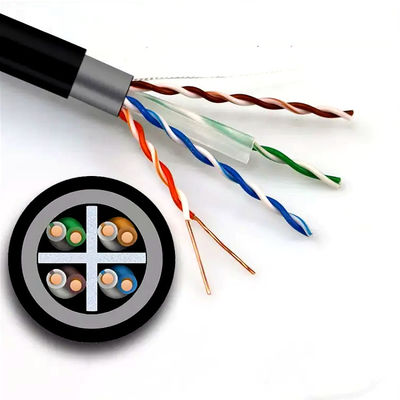 Het dubbele Zuivere Koper van het Schedecat6 Lan Cable UTP Netwerk voor Openlucht