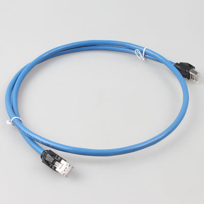 Cat6as/ftp Ethernet Kabel 6 RJ45-de Keten van de het Flard van de Industriële Belemmering van het Netwerkkoord Netwerkvoet Kabel