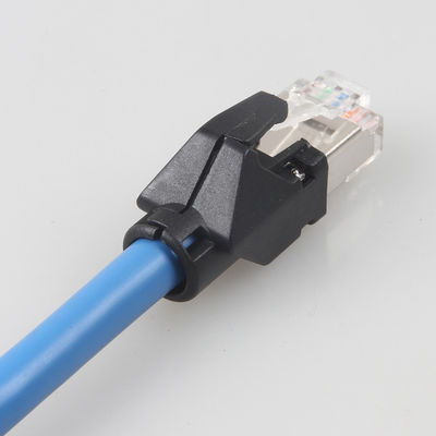 Cat6as/ftp Ethernet Kabel 6 RJ45-de Keten van de het Flard van de Industriële Belemmering van het Netwerkkoord Netwerkvoet Kabel