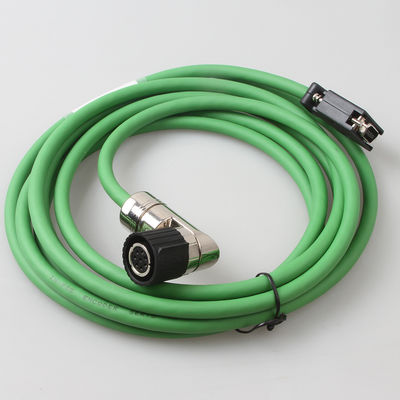 V90 6FX3002-2DB10 Encoder Kabels Servo Motor Connector Plug met Groene Kabel Vaste Installatie